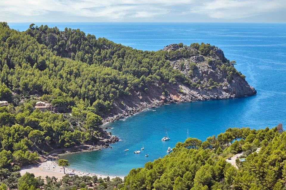 Cala Tuent auf Mallorca