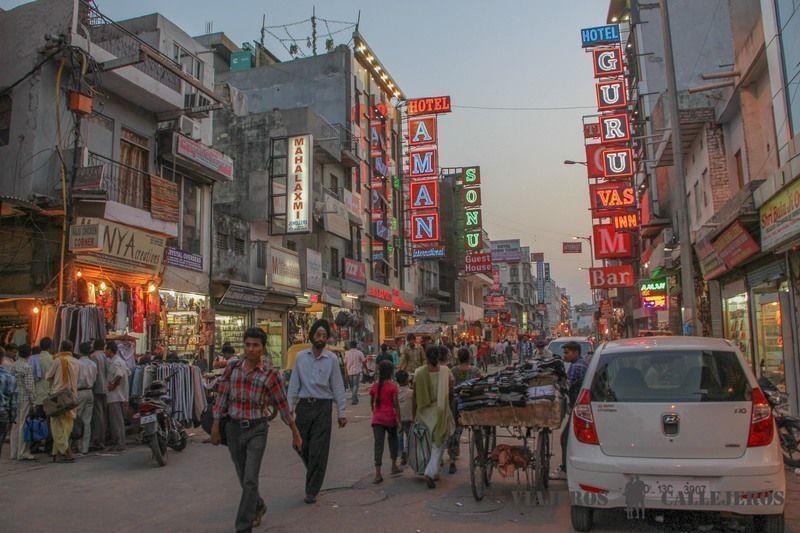 Main Bazaar, uno de los lugares que ver en Nueva Delhi
