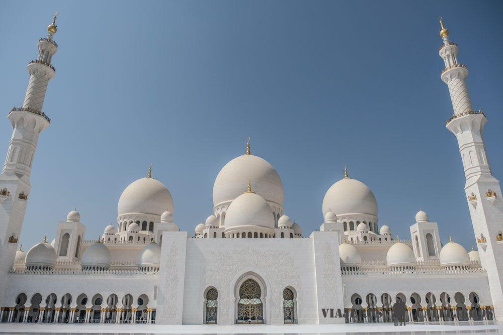Mezquita Sheikh Zayed, uno de los lugares que ver en Abu Dhabi en un día