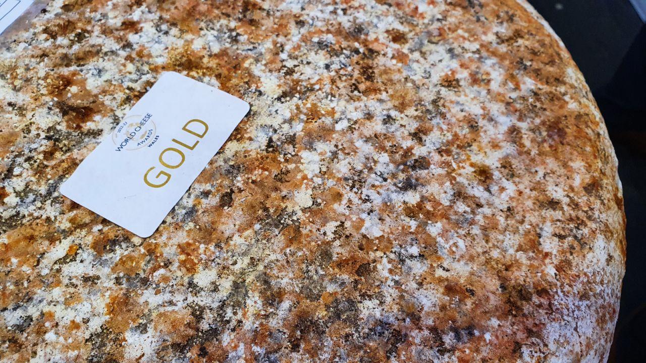 The cheeses came in all shapes, sizes and colors.