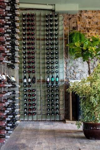 The name comes from that of a Greek philosopher known for his inquiring mind it refers to this Elephant  Castle bars...